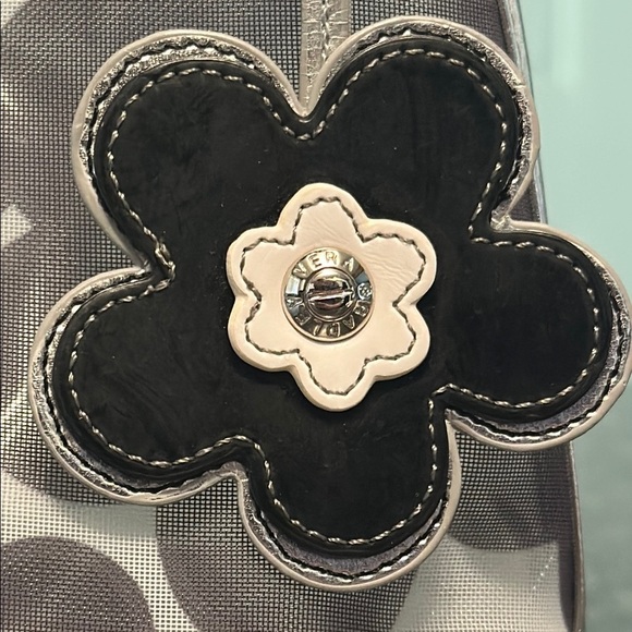 Vera Bradley Night & Day 2010Spring Pattern Zipped Travel Mesh Outer w/Liner GUC - Picture 3 of 16